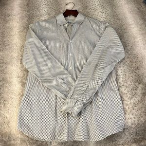 Prada L/S printed shirt. Size 39 with a 15.5” neck